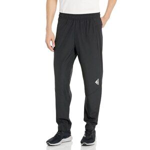 NEW Adidas Men's Size L Aeroready Black/White Athletic Track Pant